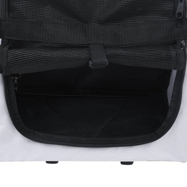 Carrito trolley plegable multiusos para mascotas gris Carrito trolley plegable multiusos para mascotas gris