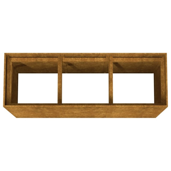 Jardinera acero corten 120x40x80 cm Jardinera acero corten 120x40x80 cm