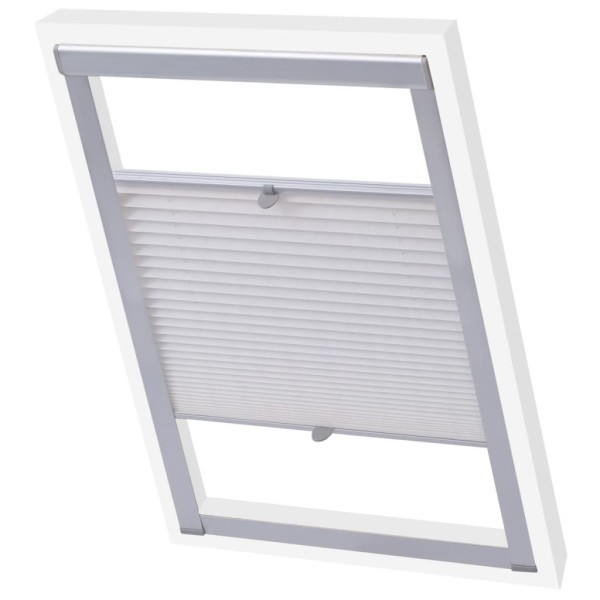 Persiana plisada blanca MK06