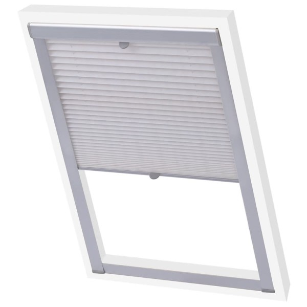 Persiana plisada blanca MK06