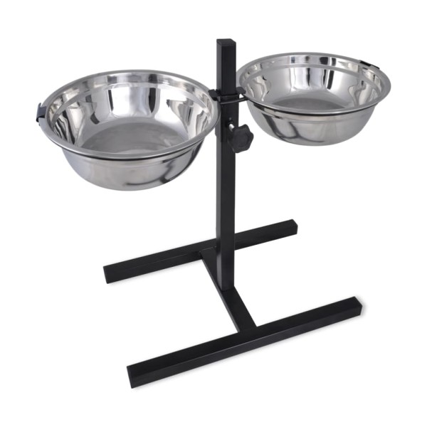 Soporte De Alimentación Ajustable Mascota 2X4.1L Tazón Soporte De Alimentación Ajustable Mascota 2X4.1L Tazón