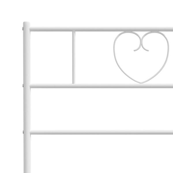 Cabecero de metal blanco 75 cm Cabecero de metal blanco 75 cm