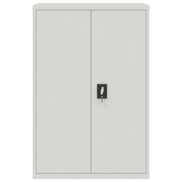 Armario de oficina de acero gris 90x40x140 cm Armario de oficina de acero gris 90x40x140 cm