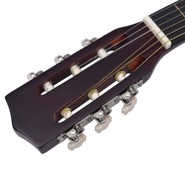 Set de guitarra clásica para niños principiantes 8 pzas 1/2 34" Set de guitarra clásica para niños principiantes 8 pzas 1/2 34"