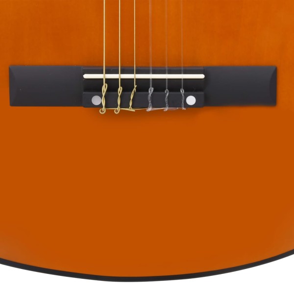 Set de guitarra clásica para niños principiantes 8 pzas 1/2 34" Set de guitarra clásica para niños principiantes 8 pzas 1/2 34"
