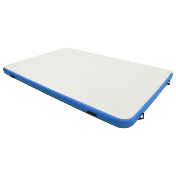 Plataforma flotante inflable azul y blanco 300x150x15 cm Plataforma flotante inflable azul y blanco 300x150x15 cm