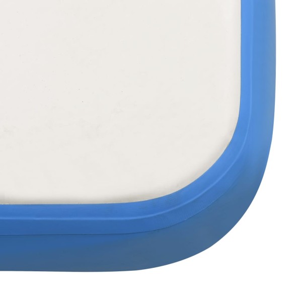 Plataforma flotante inflable azul y blanco 300x150x15 cm Plataforma flotante inflable azul y blanco 300x150x15 cm
