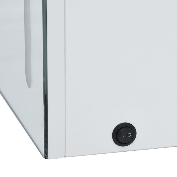 Mueble de baño con espejo LED 60x14x62 cm Mueble de baño con espejo LED 60x14x62 cm