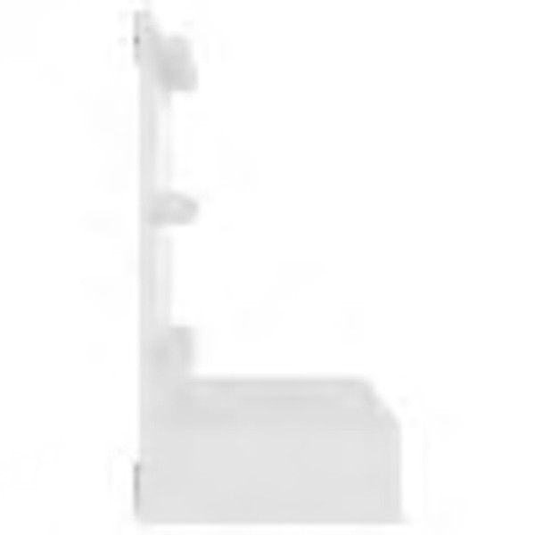 Mueble con espejo y LED blanco 60x31,5x62 cm Mueble con espejo y LED blanco 60x31,5x62 cm