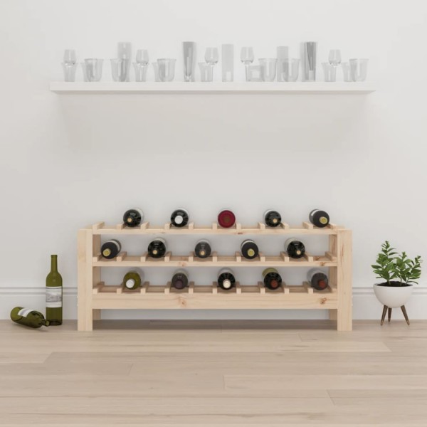 Botellero madera maciza de pino 109,5x30x42 cm Botellero madera maciza de pino 109,5x30x42 cm