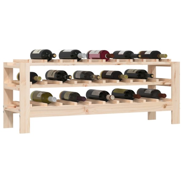 Botellero madera maciza de pino 109,5x30x42 cm Botellero madera maciza de pino 109,5x30x42 cm