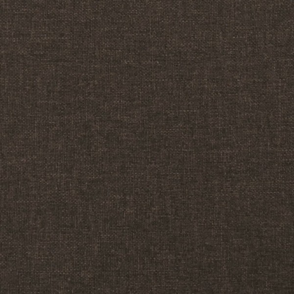Reposapiés de tela marrón oscuro 78x56x32 cm Reposapiés de tela marrón oscuro 78x56x32 cm