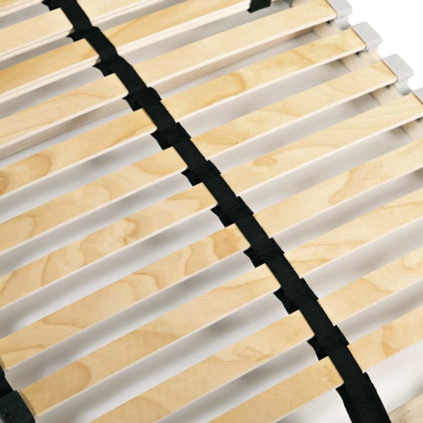 Somieres de cama 2 uds con 28 láminas 7 zonas 90x200 cm Somieres de cama 2 uds con 28 láminas 7 zonas 90x200 cm