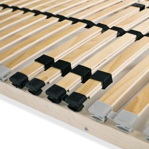 Somieres de cama 2 uds con 28 láminas 7 zonas 90x200 cm Somieres de cama 2 uds con 28 láminas 7 zonas 90x200 cm