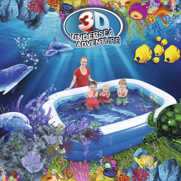 Bestway Piscina hinchable Undersea Adventure Bestway Piscina hinchable Undersea Adventure