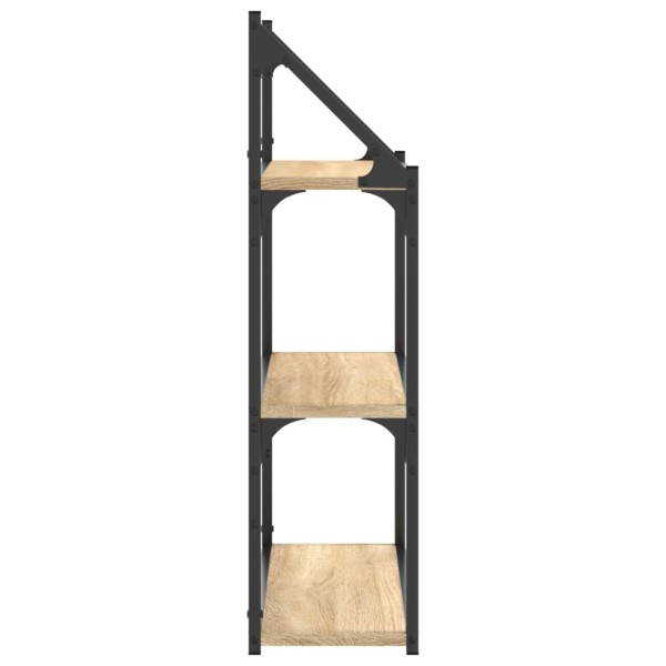 Estantería de pared madera ingeniería roble Sonoma 60x21x78,5cm