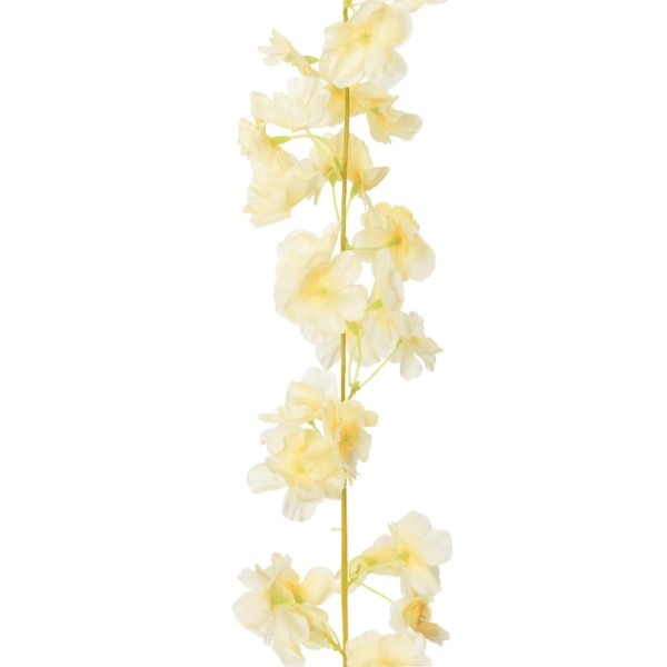 Guirnaldas de flores artificiales 6 uds champagne 180 cm Guirnaldas de flores artificiales 6 uds champagne 180 cm