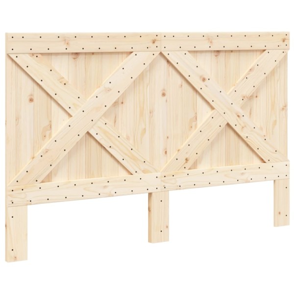 Cabecero de madera maciza de pino 160x104 cm Cabecero de madera maciza de pino 160x104 cm