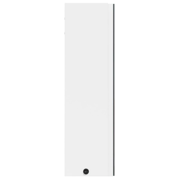 Mueble de baño con espejo y luz LED blanco 60x13x52 cm Mueble de baño con espejo y luz LED blanco 60x13x52 cm