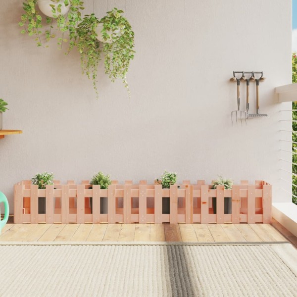 Arriate elevado jardín valla madera maciza Douglas 200x30x30 cm Arriate elevado jardín valla madera maciza Douglas 200x30x30 cm