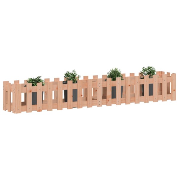 Arriate elevado jardín valla madera maciza Douglas 200x30x30 cm Arriate elevado jardín valla madera maciza Douglas 200x30x30 cm