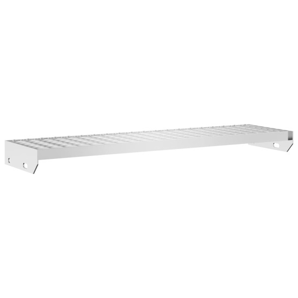 Peldaño de rejilla acero galvanizado 90x24x7 cm Peldaño de rejilla acero galvanizado 90x24x7 cm