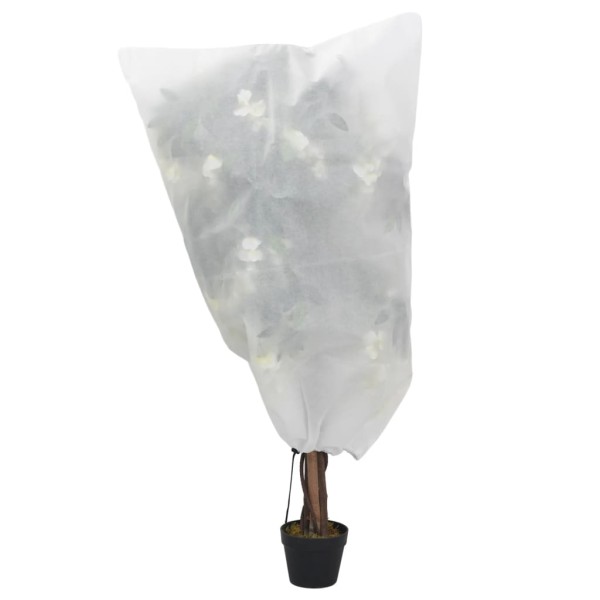 Cubierta para plantas con cordón 4 uds 70 g/m² 0,8x1 m Cubierta para plantas con cordón 4 uds 70 g/m² 0,8x1 m