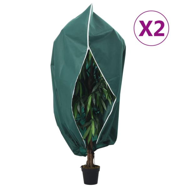 Cubiertas para plantas con cremallera 2 uds 70 g/m² 3,93x3 m Cubiertas para plantas con cremallera 2 uds 70 g/m² 3,93x3 m