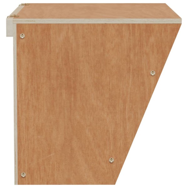 Comedero heno para conejos madera maciza abeto 25x18,5x20,5 cm Comedero heno para conejos madera maciza abeto 25x18,5x20,5 cm