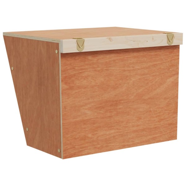 Comedero heno para conejos madera maciza abeto 25x18,5x20,5 cm Comedero heno para conejos madera maciza abeto 25x18,5x20,5 cm
