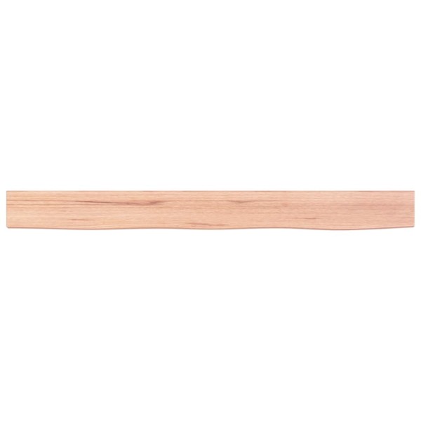 Estante de pared madera roble tratada marrón claro 100x10x4 cm Estante de pared madera roble tratada marrón claro 100x10x4 cm