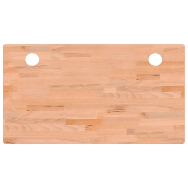Tablero de escritorio madera maciza de haya 110x60x1,5 cm Tablero de escritorio madera maciza de haya 110x60x1,5 cm