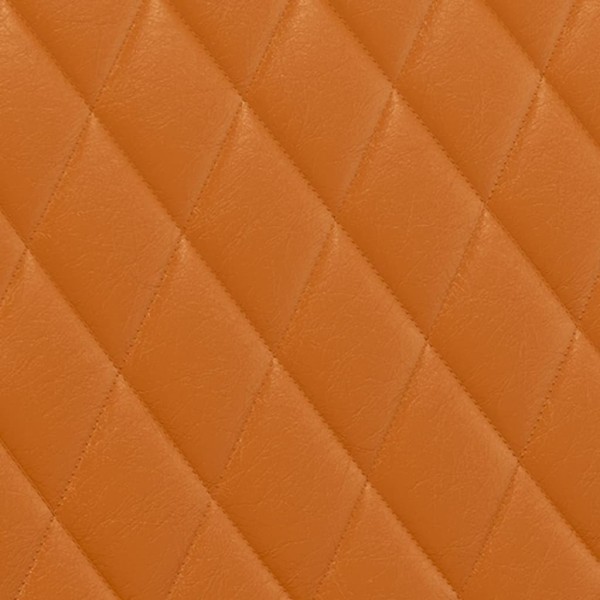 Sillón de cuero sintético marrón