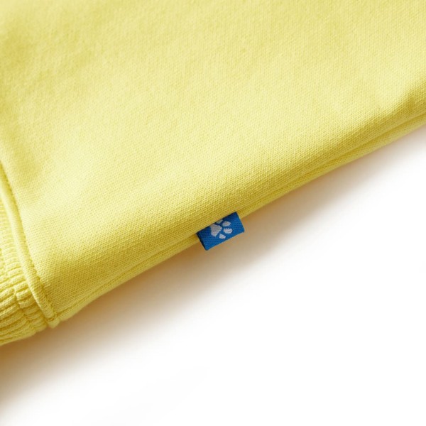 Sudadera para niños amarillo claro 116 Sudadera para niños amarillo claro 116
