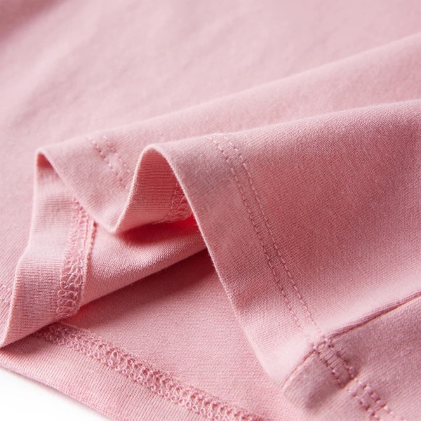 Camiseta para niños de manga larga rosa claro 140 Camiseta para niños de manga larga rosa claro 140