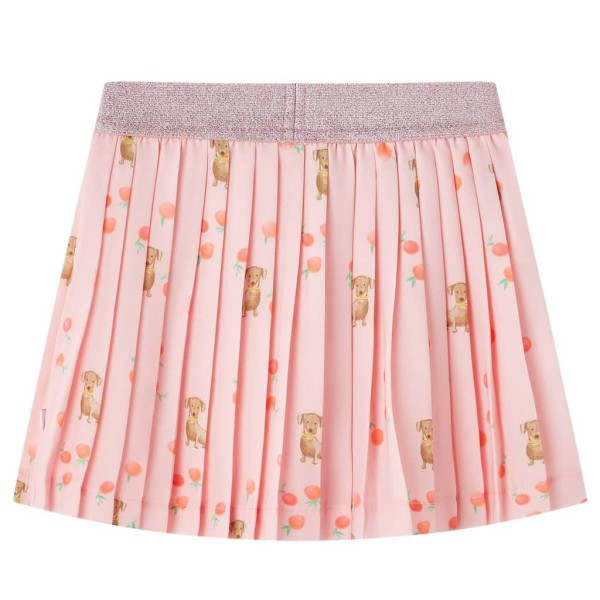 Falda plisada infantil naranja claro 140 Falda plisada infantil naranja claro 140