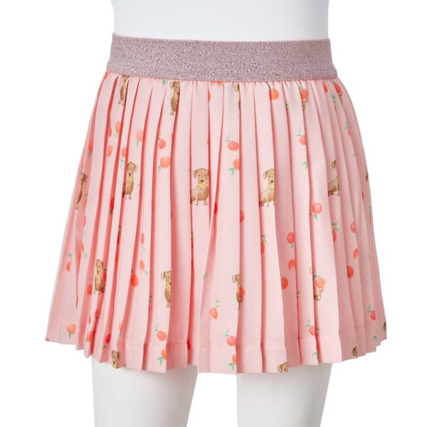 Falda plisada infantil naranja claro 140 Falda plisada infantil naranja claro 140