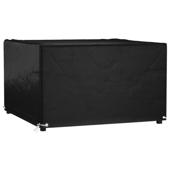 Funda para muebles de jardín 8 ojales cuadrada 132x132x80 cm Funda para muebles de jardín 8 ojales cuadrada 132x132x80 cm