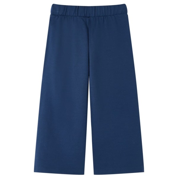Pantalón para niños con perneras anchas azul marino 116 Pantalón para niños con perneras anchas azul marino 116