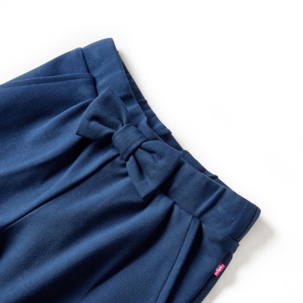 Pantalón para niños con perneras anchas azul marino 116 Pantalón para niños con perneras anchas azul marino 116