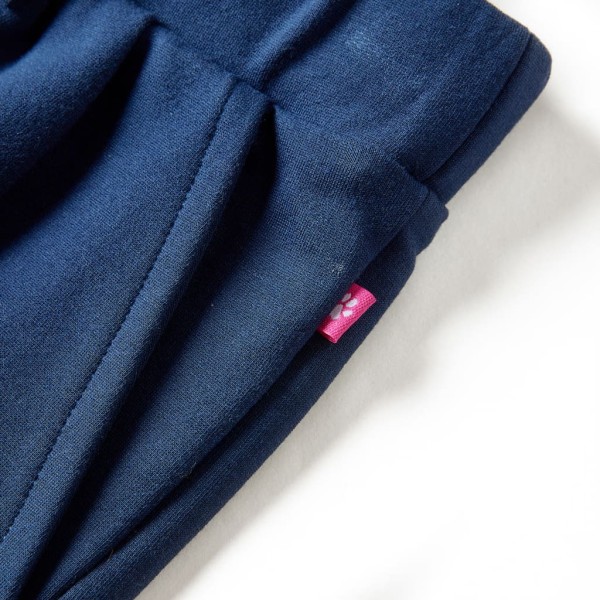 Pantalón para niños con perneras anchas azul marino 116 Pantalón para niños con perneras anchas azul marino 116