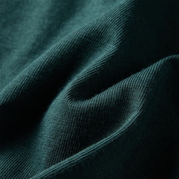 Camiseta para niños de manga larga verde oscuro 140 Camiseta para niños de manga larga verde oscuro 140