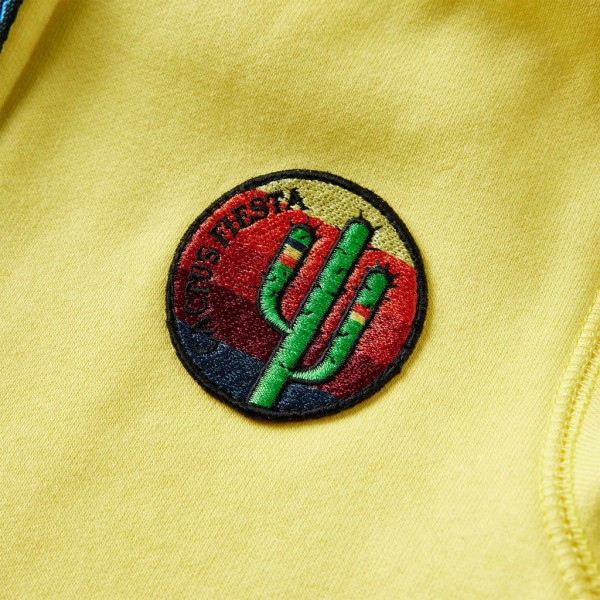 Sudadera para niños con capucha y cremallera amarillo claro 92 Sudadera para niños con capucha y cremallera amarillo claro 92