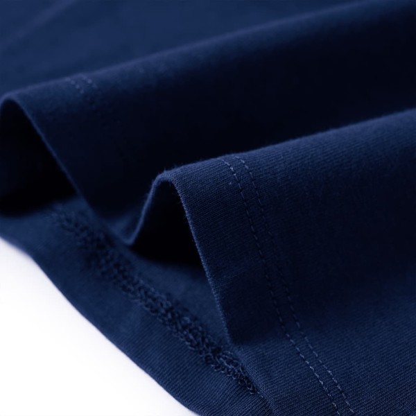 Camiseta de niños de manga larga azul marino 116 Camiseta de niños de manga larga azul marino 116