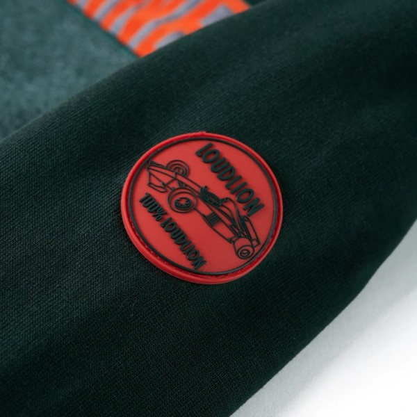 Sudadera con capucha para niños verde oscuro 116 Sudadera con capucha para niños verde oscuro 116