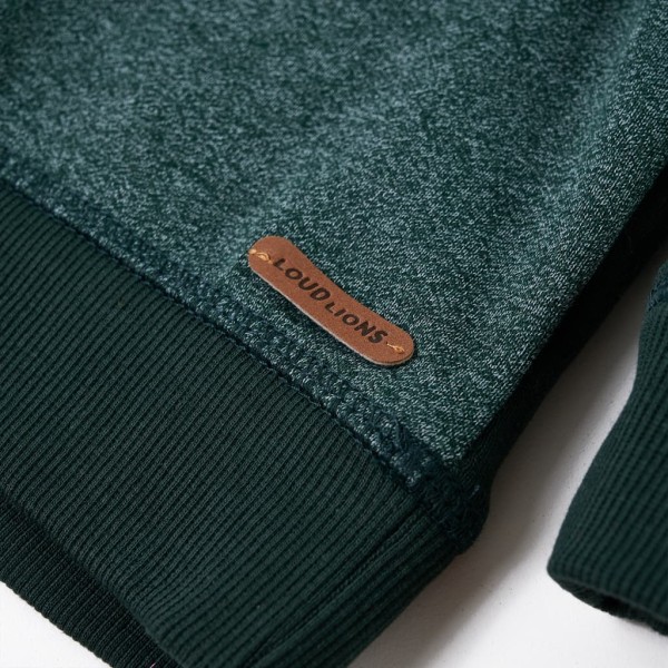 Sudadera con capucha para niños verde oscuro 116 Sudadera con capucha para niños verde oscuro 116