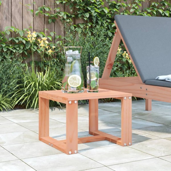 Mesa auxiliar de jardín madera maciza douglas 40x38x28,5 cm Mesa auxiliar de jardín madera maciza douglas 40x38x28,5 cm