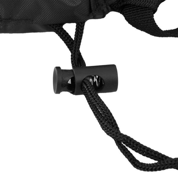 Cubierta de sofá en forma de L Oxford 420D negro 215x215x86 cm Cubierta de sofá en forma de L Oxford 420D negro 215x215x86 cm