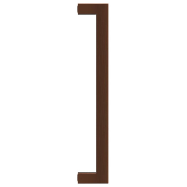 Tiradores para armarios 10 uds acero inoxidable bronce 192 mm