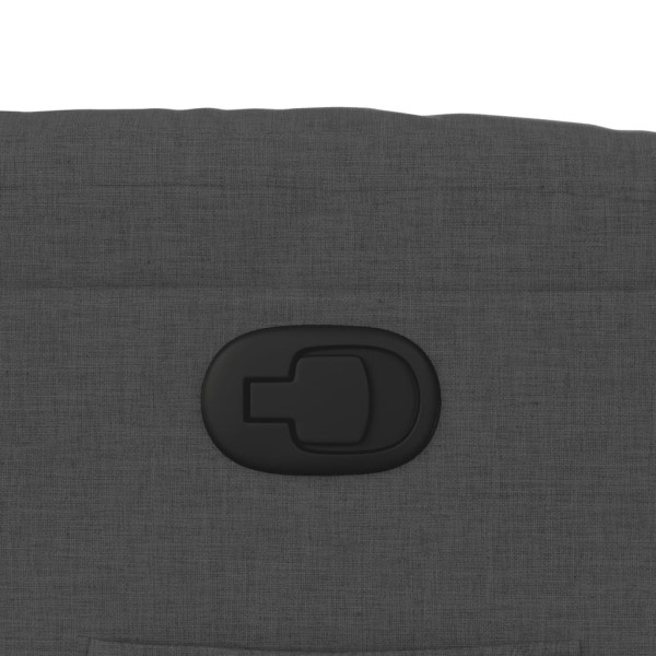 Sillón reclinable elevable de tela gris oscuro Sillón reclinable elevable de tela gris oscuro
